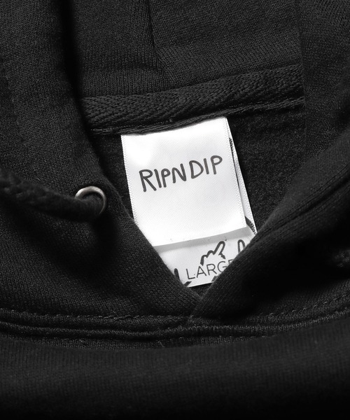 RIPNDIP（リップンディップ）の「RIPNDIP/リップンディップ NATURE IS HEALING HOODIE フーディー（パーカー・メンズ・ブラック・M/XL/L）」の6枚目の写真