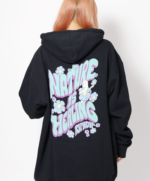 RIPNDIP（リップンディップ）の「RIPNDIP/リップンディップ NATURE IS HEALING HOODIE フーディー（パーカー・メンズ・ブラック・M/XL/L）」の19枚目の写真