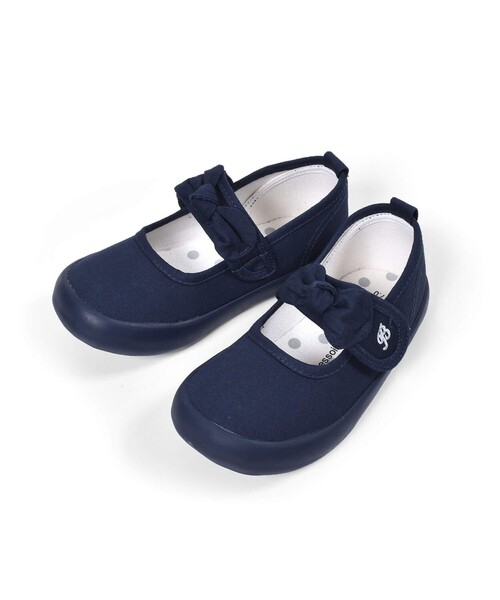 BeBe(ベベ)の「リボン 付き シューズ (13~19cm)(その他シューズ・キッズ・ネイビー/ブラック・15 /13/14/18/16/17/13.5/19)」の3枚目の写真
