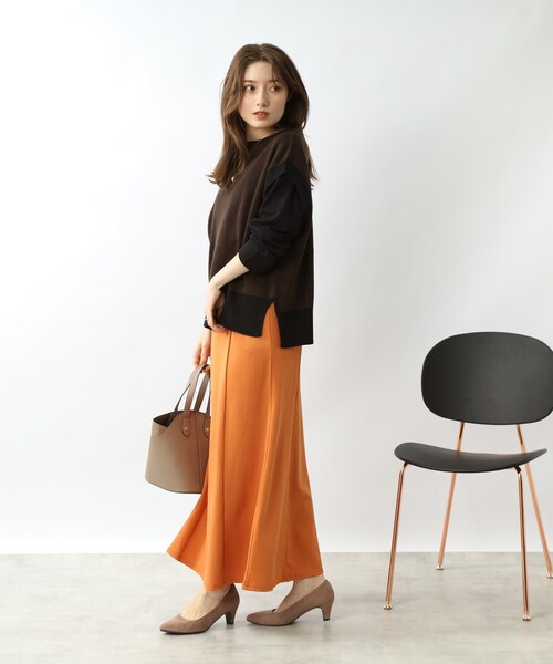 DRESKIP(ドレスキップ)の「◆【インナーを変えて長く活躍】ヘリンボーン ニットべスト(ベスト・レディース・ベージュ系その他2/ブラック系4/ダークブラウン系4・00)」の22枚目の写真