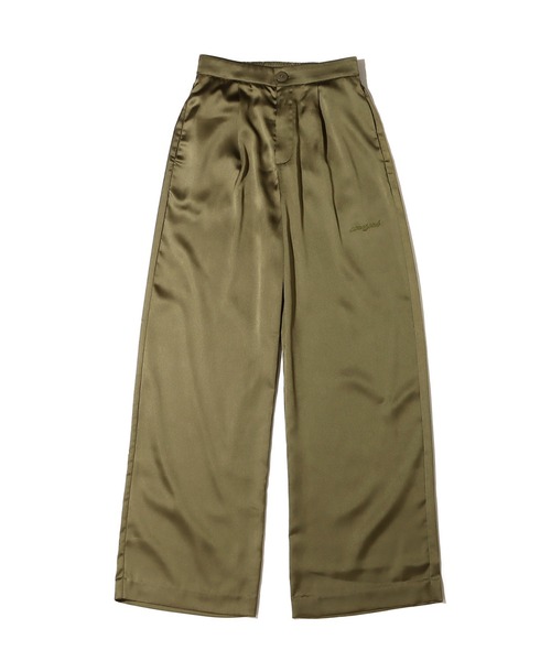 atmos pink(アトモスピンク)の「atmos pink サテンカラーパンツ / アトモスピンク サテンカラーパンツ(その他パンツ・レディース・ブラック/サックスブルー/カーキ・S/M)」の5枚目の写真