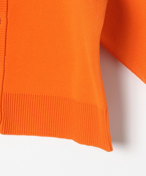 LOWRYS FARM（ローリーズファーム）の「ロゴジャガードカーディガン　166621（カーディガン/ボレロ・キッズ・オレンジ/ブルー/ブラック・110cm/120cm/130cm/140cm/150cm）」の10枚目の写真