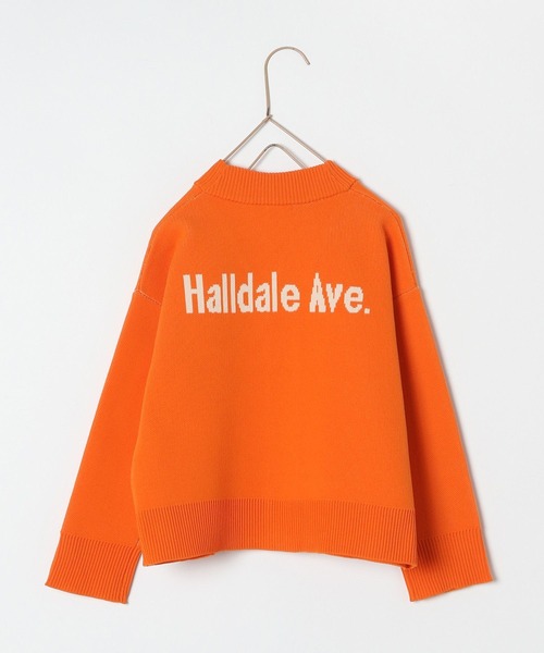 LOWRYS FARM（ローリーズファーム）の「ロゴジャガードカーディガン　166621（カーディガン/ボレロ・キッズ・オレンジ/ブルー/ブラック・110cm/120cm/130cm/140cm/150cm）」の12枚目の写真