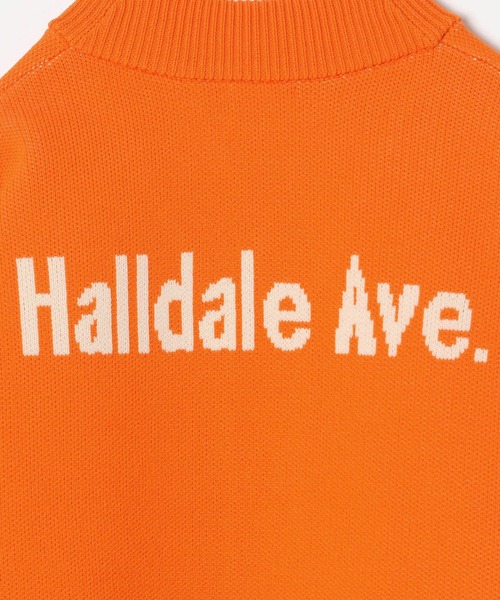 LOWRYS FARM（ローリーズファーム）の「ロゴジャガードカーディガン　166621（カーディガン/ボレロ・キッズ・オレンジ/ブルー/ブラック・110cm/120cm/130cm/140cm/150cm）」の7枚目の写真