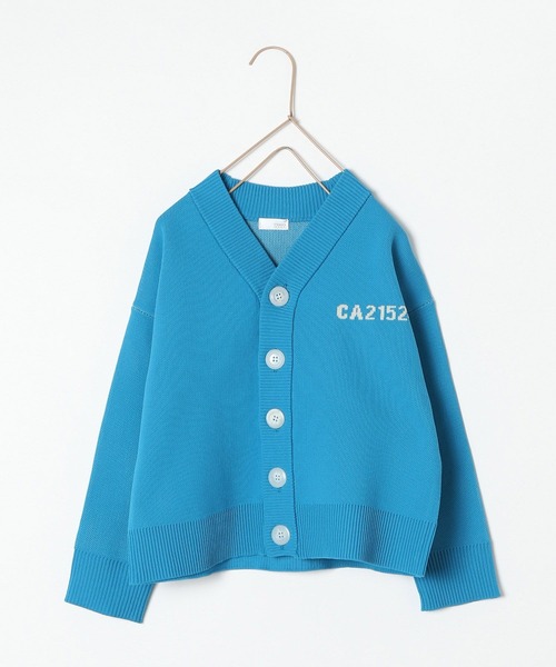 LOWRYS FARM（ローリーズファーム）の「ロゴジャガードカーディガン　166621（カーディガン/ボレロ・キッズ・オレンジ/ブルー/ブラック・110cm/120cm/130cm/140cm/150cm）」の21枚目の写真