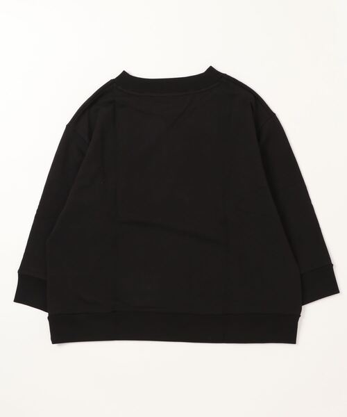 handvaerk(ハンドバーク)の「handvaerk | ボトルネック スウェットプルオーバー WOMEN(スウェット・レディース・ブラック/ダークグレー/グレイッシュベージュ・SMALL)」の4枚目の写真
