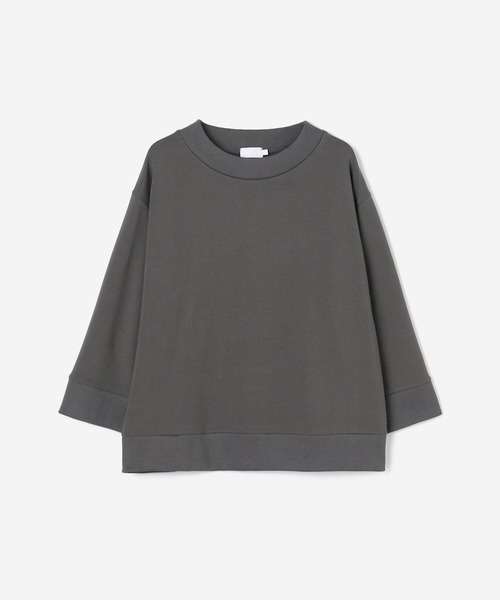 handvaerk(ハンドバーク)の「handvaerk | ボトルネック スウェットプルオーバー WOMEN(スウェット・レディース・ブラック/ダークグレー/グレイッシュベージュ・SMALL)」の9枚目の写真