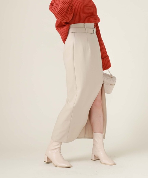 archives（アルシーヴ）の「アシメレイヤードスカート（スカート・レディース・ブラック/モカ/ベージュ・MEDIUM）」の12枚目の写真