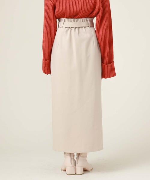 archives（アルシーヴ）の「アシメレイヤードスカート（スカート・レディース・ブラック/モカ/ベージュ・MEDIUM）」の11枚目の写真