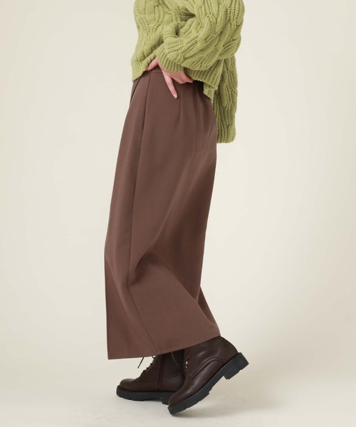 archives（アルシーヴ）の「アシメレイヤードスカート（スカート・レディース・ブラック/モカ/ベージュ・MEDIUM）」の10枚目の写真