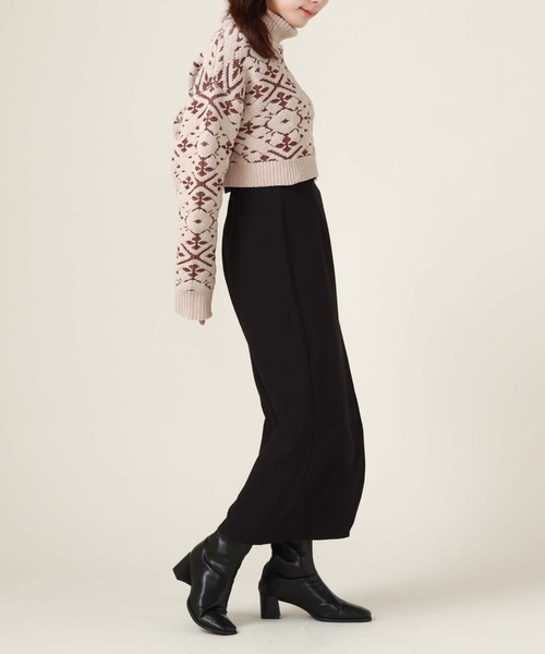 archives（アルシーヴ）の「アシメレイヤードスカート（スカート・レディース・ブラック/モカ/ベージュ・MEDIUM）」の13枚目の写真