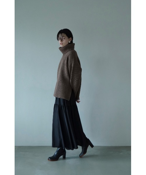 CLANE（クラネ）の「TIERED BACK LONG SKIRT（スカート）」 - WEAR