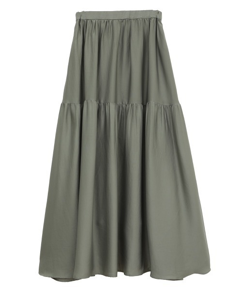 CLANE クラネ TIERED BACK LONG SKIRT スカート 美品 CLANE（クラネ）の「TIERED BACK LONG SKIRT（スカート）」 - WEAR