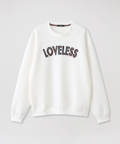 LOVELESS(ラブレス)の「サテンジャカードロゴ プルオーバー(その他トップス・メンズ・オフホワイト/ブラック・M/L)」の1枚目の写真