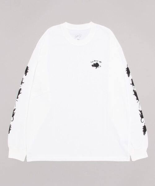 RAT RACE LS TEE DP08CS-03 WHITE（Tシャツ/カットソー）｜Last Resort AB（ラストリゾート・エービー）