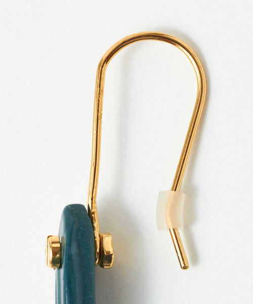 collex（コレックス）の「【Vesna Garic/ヴェスナガリック】 ヴィッシーピアスⅱ（ピアス（両耳用）・レディース・ホワイト/グリーン・フリー）」の22枚目の写真