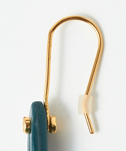 collex（コレックス）の「【Vesna Garic/ヴェスナガリック】 ヴィッシーピアスⅱ（ピアス（両耳用）・レディース・ホワイト/グリーン・フリー）」の12枚目の写真