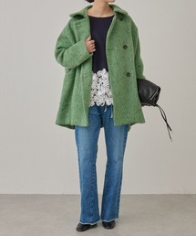 BEARDSLEY | シャギーポンチョコート(その他アウター)