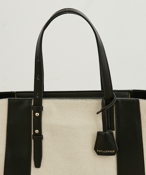 PAPILLONNER（パピヨネ）の「【OT】ベルトハンドルトート/PAPILLONNER/パピヨネ（トートバッグ・レディース・ブラウン/ブラック・FREE）」の22枚目の写真