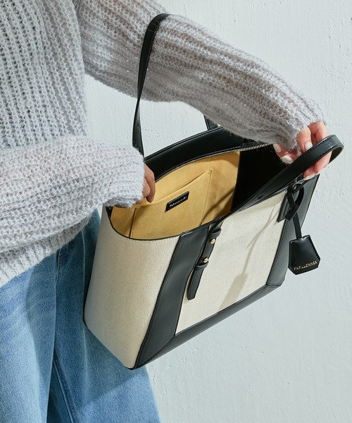 PAPILLONNER（パピヨネ）の「【OT】ベルトハンドルトート/PAPILLONNER/パピヨネ（トートバッグ・レディース・ブラウン/ブラック・FREE）」の17枚目の写真