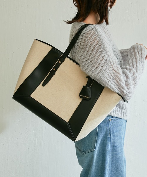 PAPILLONNER（パピヨネ）の「【OT】ベルトハンドルトート/PAPILLONNER/パピヨネ（トートバッグ・レディース・ブラウン/ブラック・FREE）」の16枚目の写真