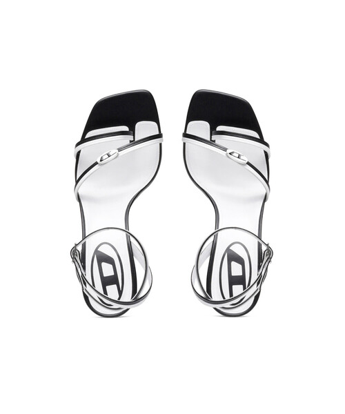 DIESEL（ディーゼル）の「レディース カウレザー スクエアトゥサンダル（サンダル・レディース・ブラック系その他・35/37/36/39/38）」の3枚目の写真