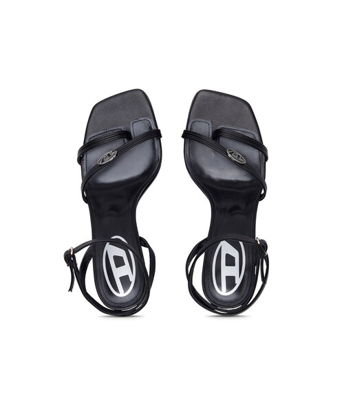 DIESEL（ディーゼル）の「レディース カウレザー スクエアトゥサンダル（サンダル・レディース・ブラック系その他・35/37/36/39/38）」の7枚目の写真