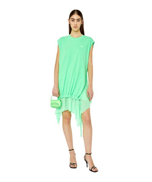 DIESEL（ディーゼル）の「レディース カウレザー スクエアトゥサンダル（サンダル・レディース・ブラック系その他・35/37/36/39/38）」の13枚目の写真