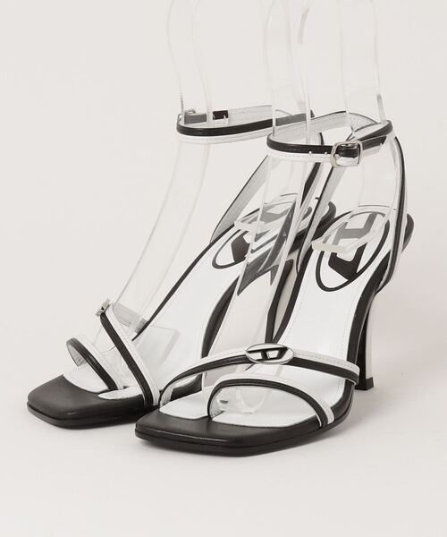 DIESEL（ディーゼル）の「レディース カウレザー スクエアトゥサンダル（サンダル・レディース・ブラック系その他・35/37/36/39/38）」の16枚目の写真