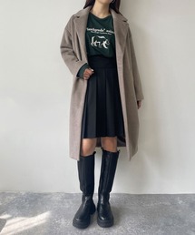 179/WG | モッサ風ダブルフェイス テーラードコート(チェスターコート)