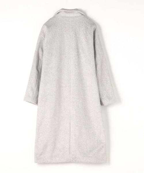 179/WG(イチナナキュウダブルジー)の「モッサ風ダブルフェイス テーラードコート(チェスターコート・レディース・グレー/ブラウン/ネイビー・MEDIUM)」の7枚目の写真