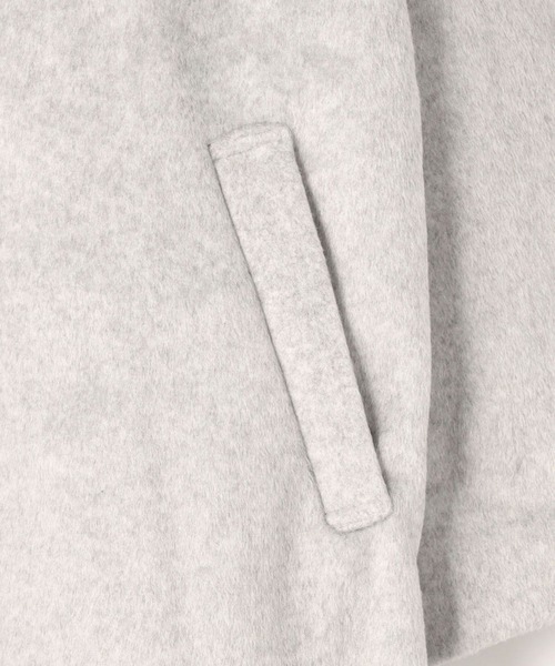 179/WG(イチナナキュウダブルジー)の「モッサ風ダブルフェイス テーラードコート(チェスターコート・レディース・グレー/ブラウン/ネイビー・MEDIUM)」の10枚目の写真