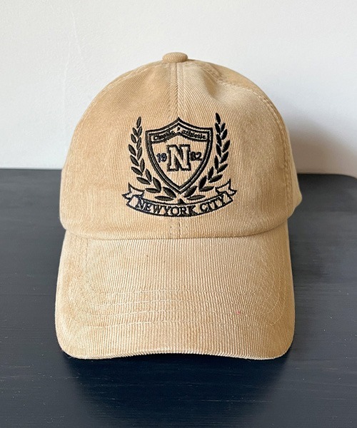 NANING9（ナンニング）の「NANING9 NEW YORK CITYコーデュロイキャップ（キャップ・レディース・ベージュ/ブラック・FREE）」の18枚目の写真