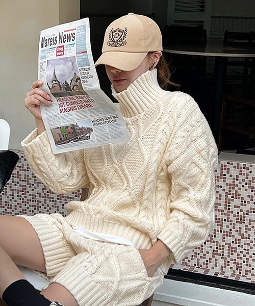 NANING9（ナンニング）の「NANING9 NEW YORK CITYコーデュロイキャップ（キャップ・レディース・ベージュ/ブラック・FREE）」の3枚目の写真