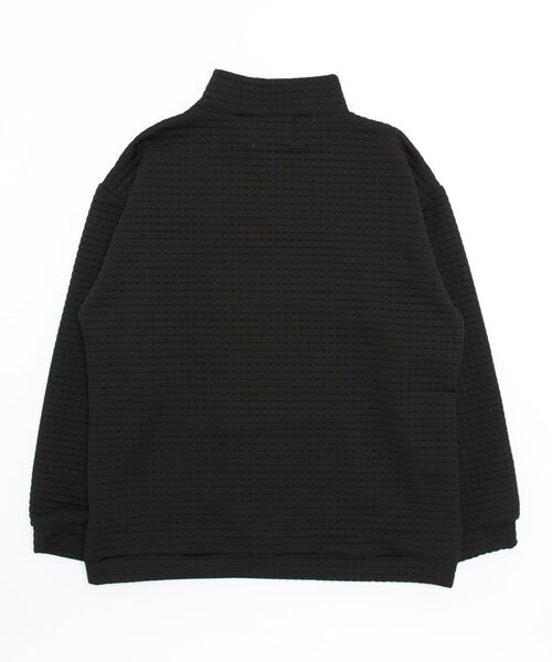 MAISON CLUB（メゾンクラブ）の「【MAISON CLUB】ハーフジップワッフルトップス SCCH110（Tシャツ/カットソー・メンズ・ブラック/グレー・FREE）」の15枚目の写真