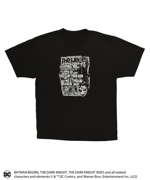 BACK TO THE FIELD(バック トゥー ザ フィールド)の「【DC/THE JOKER】ヴィンテージ加工Tシャツ(Tシャツ/カットソー・レディース・ブラック・FREE)」の10枚目の写真