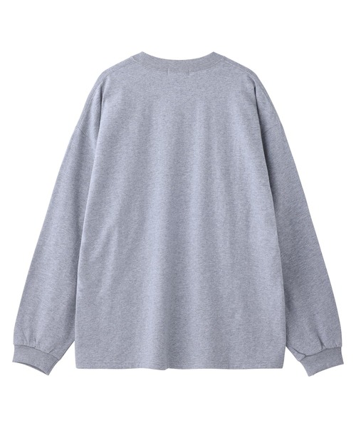 SILAS（サイラス）の「EMBROIDERY OLD LOGO WIDE L/S TEE（Tシャツ/カットソー・メンズ・ブラック/ホワイト/ネイビー/アッシュ・M/L/XL）」の12枚目の写真