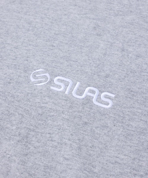 SILAS（サイラス）の「EMBROIDERY OLD LOGO WIDE L/S TEE（Tシャツ/カットソー・メンズ・ブラック/ホワイト/ネイビー/アッシュ・M/L/XL）」の8枚目の写真