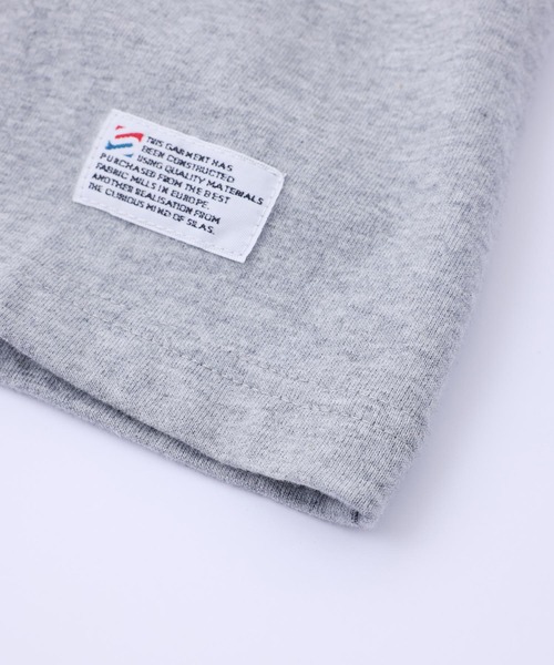 SILAS（サイラス）の「EMBROIDERY OLD LOGO WIDE L/S TEE（Tシャツ/カットソー・メンズ・ブラック/ホワイト/ネイビー/アッシュ・M/L/XL）」の7枚目の写真