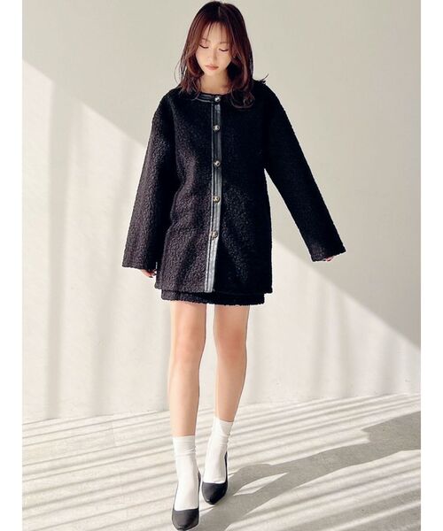 RESEXXY（リゼクシー）の「ポイントメタルピンヒールパンプス（パンプス・レディース・アイボリー/ブラック・SMALL/MEDIUM/LARGE）」の6枚目の写真