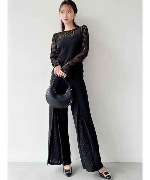 RESEXXY（リゼクシー）の「ポイントメタルピンヒールパンプス（パンプス・レディース・アイボリー/ブラック・SMALL/MEDIUM/LARGE）」の17枚目の写真