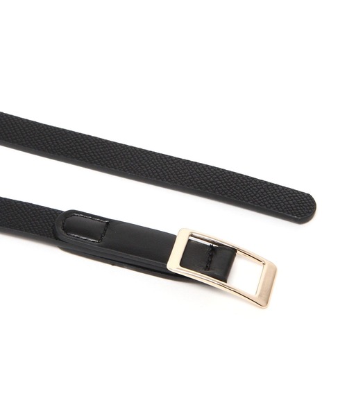 LEPSIM（レプシィム）の「ピンレスリバーシブルベルト　177512（ベルト・レディース・ブラック/グレイッシュベージュ/ブラウン・ONE SIZE）」の9枚目の写真