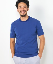 MEN'S BIGI（メンズビギ）の「シルケットクルーネックテーラードTシャツ（Tシャツ/カットソー・メンズ）」