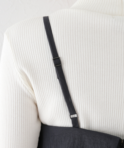 完売品　クリエイトクレイル　ワンピース セール】【Create Clair / クリエイト クレイル】Long slit knit