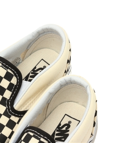 VANS（バンズ）の「VANS:CHECKERBOARD SLIP-ON(16～21㎝)（スニーカー・キッズ・ブラック・17/19/18/16/20/21）」の8枚目の写真