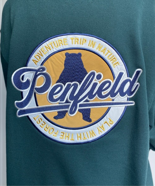 PEN FIELD(ペンフィールド)の「PENFIELDバック刺繍パーカー(パーカー・メンズ・ブラック/グレー/グリーン・MEDIUM/LARGE)」の13枚目の写真