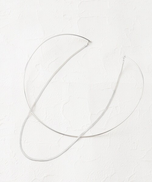 SHOO・LA・RUE（シューラルー）の「◆2連ネックカフ（ネックレス・レディース・ゴールド/シルバー・00）」の2枚目の写真