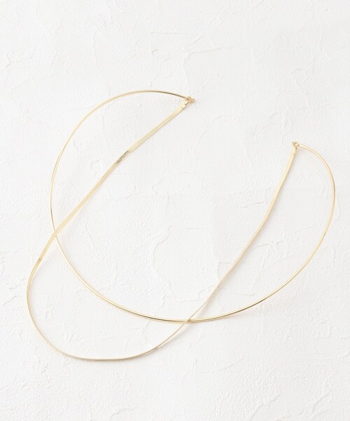 SHOO・LA・RUE（シューラルー）の「◆2連ネックカフ（ネックレス・レディース・ゴールド/シルバー・00）」の3枚目の写真