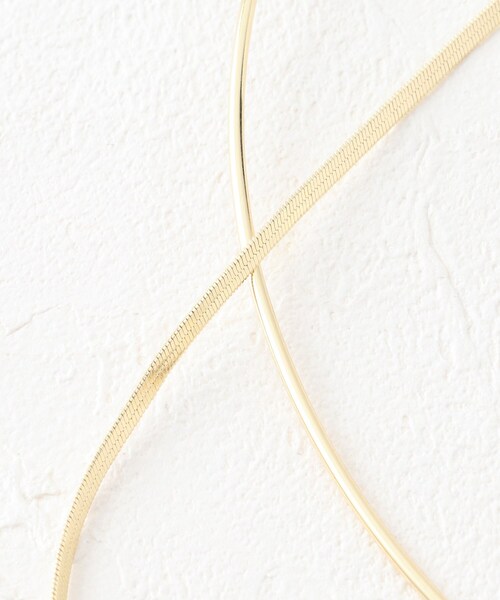 SHOO・LA・RUE（シューラルー）の「◆2連ネックカフ（ネックレス・レディース・ゴールド/シルバー・00）」の5枚目の写真