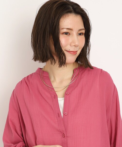 SHOO・LA・RUE（シューラルー）の「◆2連ネックカフ（ネックレス・レディース・ゴールド/シルバー・00）」の7枚目の写真